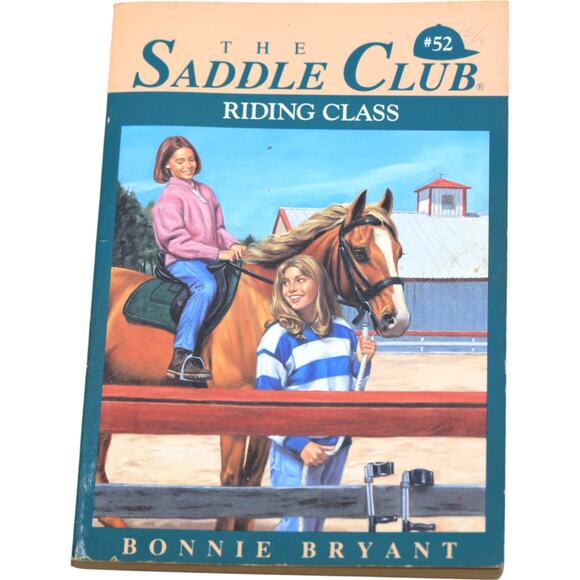 The Saddle Club #52 Riding Class by Bonnie Bryant Softcover Book - Picture 2 of 7